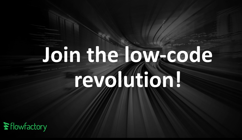 Flowfactory 'Join the low-code revolution'